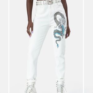 Adika Draconis Mom Jeans 🐉 size small